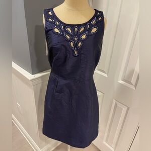 Calypso St. Barth’s Blue Silk Dress